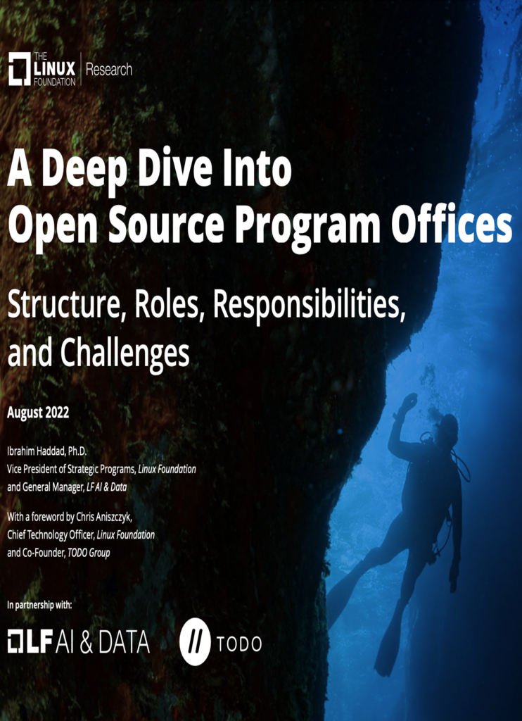 Cover of A Deep Dive into Open Source Program Offices