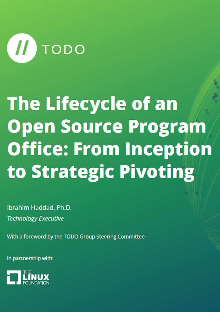 Cover of The Lifecycle of an Open Source Program Office: From Inception to Strategic Pivoting