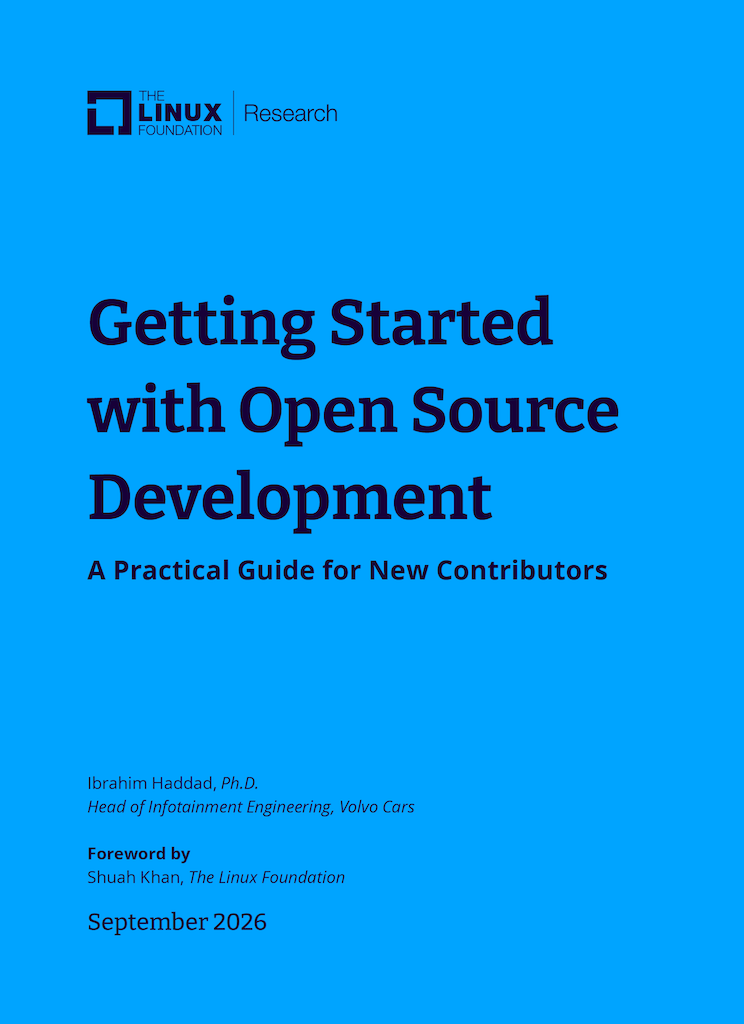 Cover of Getting Started with Open Source Development: A Practical Guide for New Contributors